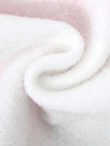 SHEIN ChillGRL 2 件/套 Tween Girl 休闲宽松蝴蝶印花运动衫和粉色水洗宽松蝴蝶刺绣直筒牛仔裤，两件套 - 彩色 - 查看 4