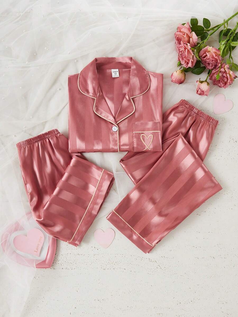 Bộ 3 áo khoác cardigan tay ngắn họa tiết dưa hấu, quần short và quần dài mặc ở nhà cho bé gái - Nhiều màu - Xem 1