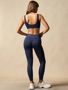 VARSIVA 女士波点印花日常健身运动文胸