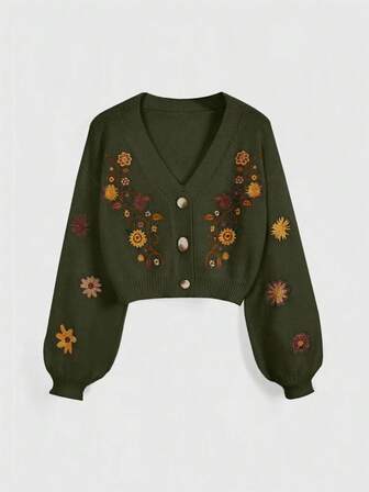 Hippie كارديجان نسائي بوهيمي مطرز بطراز كوتيج كور هيبي