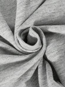 SHEIN ChillGRL 3 件套青少年女孩酷炫短款连帽衫、蝴蝶印花吊带背心和阔腿针织裤，适合返校季、休闲校园风格、春夏秋 - 淺灰色 - 查看 3