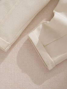 Souflis Souflis 2025 Autumn/Winter French Elegant School Bell Pattern Navy Blue Long Sleeve Top Paired With Khaki Warm Pants, Suitable For School, Gathering, Outing, Multi-Occasion Outfit, Toddler Boys Set Baby Boy Clothes Long Sleeve Baby Casual Sets Navy Infant Boys Outfit Baby Boy Long Sleeve Tshirt Baby Set Autumn Winter Fall - Navy Blue - View 6