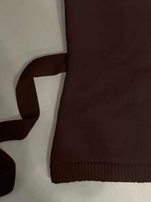 SHEIN Unity Tie-Front Casual Loose Cardigan For Women, Versatile Fall Winter Cloth For Women