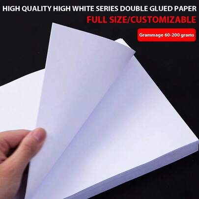A4 Paper For Copying, Drafting And Crafts, Multipurpose Office & Craft Paper For Printing And Origami