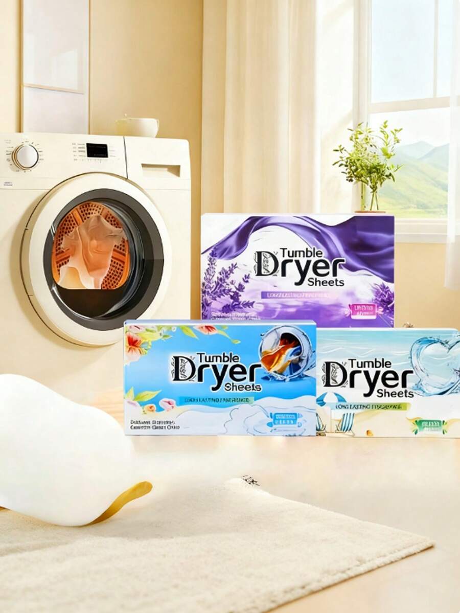 40片香氛干床单，持久清新香味，可软化衣物并消除异味