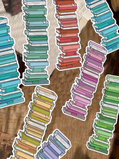 30 Colorful Bookmarks, Creative Reading Decorations, Gift Memo Cards, Bookmarks.