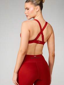 Missguided x Playboy Ribbed V-Neck Bralette Crop Top With High Waisted Leggings Two Piece Set Seamless Athletic Wear Matching Outfits