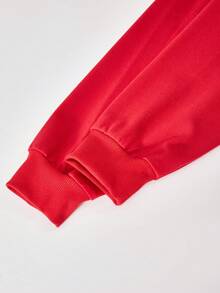 SHEIN ChillGRL Set de 2 piezas: Sudadera con capucha y pantalones estampados para adolescentes - Multicolor - Ver 6