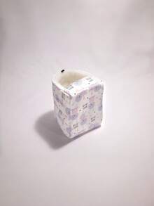 1件卡通印花毛绒全覆盖三角吊床睡袋，适用于鹦鹉、仓鼠、小型宠物鸟类，秋冬季适用