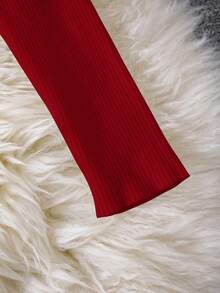 Resyla Women's Casual Solid Color Long Sleeve Knitted Jumpsuit