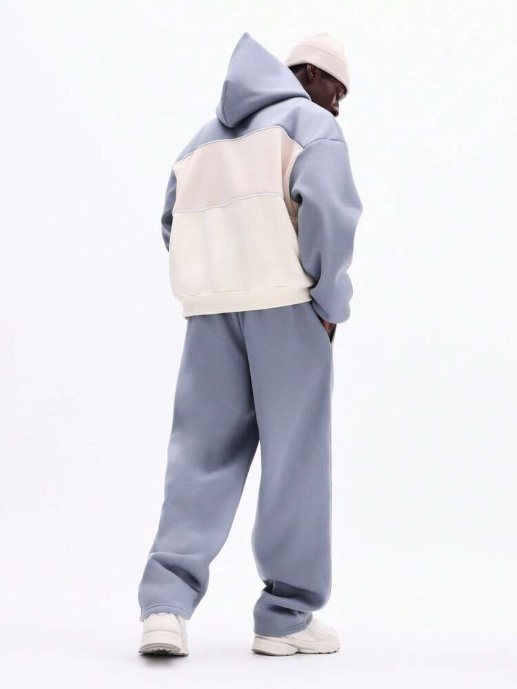 Boxy Fit Hoodie And Sweatpants Set