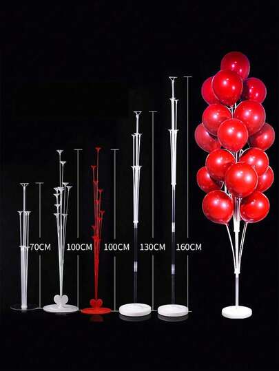 Desktop Float Balloon Support Pillars Aisle Marker Float Poles For Weddings, Birthday Decorations, Scene Setups, Weddin