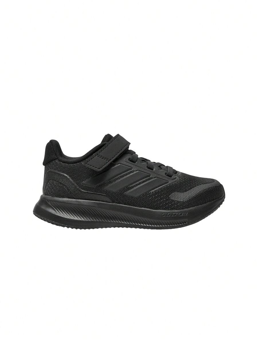 Adidas Runfalcon Teen Sneakers Padded Breathable Sporty Shopping Daily Weekend Black IE8573 - CoreBlack/CoreBlack/CoreBlack - View 1