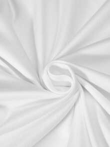 SHEIN ChillGRL 两件套：少女宽松休闲简约星链印花白色圆领短袖T恤+印花宽松阔腿裤，超大版型，适合夏季穿着 - 黑色 - 查看 8