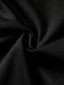 Boys' Basic Casual Drawstring Fleece Sweatpants - Black - View 6