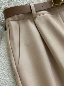 Elenzga A Large-Sized, Elegant And Commuting Autumn Two Pieces Set - Multicolor - View 5