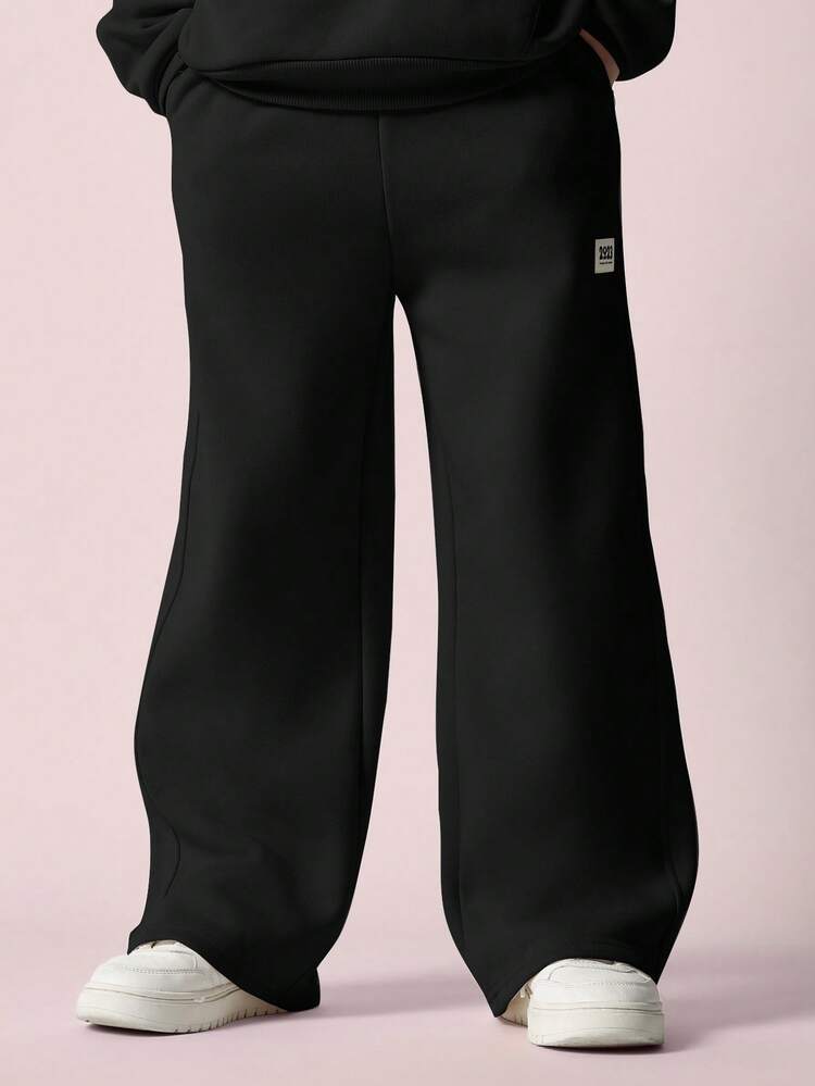 Hoodie And Sweatpant Set With Print