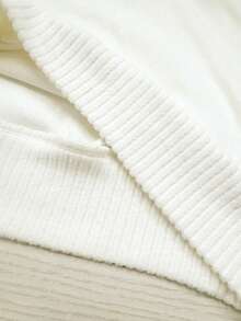 Resyla New Apricot Hoodie With Raglan Sleeves, Front Featuring Small Heart Print - Apricot - View 3