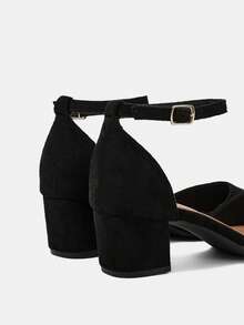 CUCCOO HITCHD Women's Buckle Design Casual Versatile Flat Shoes - Black - View 11