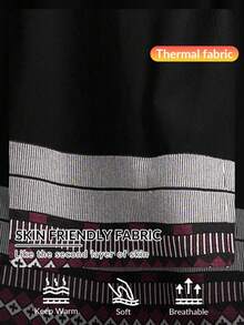 Comfylo كارديجان طويل للنساء بأكمام طويلة وهامش مزين بالشراريب، كارديجان فضفاض وكاجوال للنساء ذوات الحجم الكبير، ملابس خريفية للنساء - الأسود - مشاهدة 9