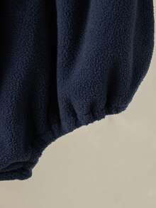 Souflis Souflis 2件套/组 2025秋冬法式白色针织长袖上衣搭配加厚藏蓝色背心连体裤，适合上学、聚会、外出等多种场合穿着，幼儿男童 - 彩色 - 查看 6