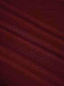 Elnivra Glissea 勃艮第秋冬字母印花卫衣，宽松复古街头休闲百搭日常穿搭