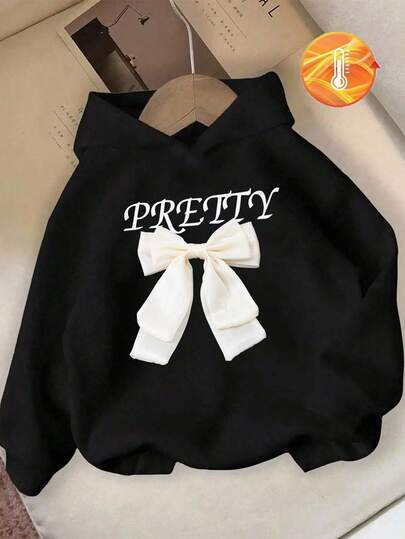 Sparklyn بلوزة رياضية مريحة للفتيات المراهقات مزينة برسم أنيق بشكل فراشة بيضاء، طباعة حرفية أنيقة وعصرية، مناسبة للموسم الانتقالي بين الخريف والشتاء