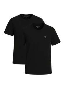 Calvin Klein Men's T-Shirt 2 Pack Black - Black - View 1