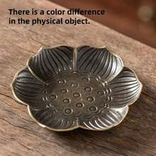 1 件梅花香座合金香炉檀香炉家用室内香架礼物生日毕业