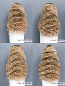 9am Hair Store Ombre Ash Blonde Hair With Brown Root Body Wave Upgrade Wig 6x4 Pre-Cut Lace Front Wear And Go Glueless Wig Pre-Plucked Hairline 180% Density 22-28 Inch Unprocessed Virgin Hair Natural Looking Versatile Style Human Hair Wig Y2K Human Hair Wig Gifts Hair Accessories - S3/14 - View 5