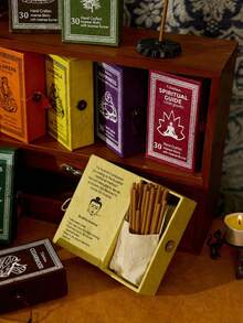 Cirelle 尼泊尔手工草药香套装：香薰棒及香座 - 彩色 - 查看 2