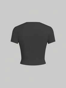 SHEIN EZwear 5件/套 女士基础款纯色无袖修身T恤 - 彩色 - 查看 10