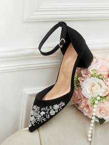 CUCCOO HITCHD Women's Buckle Design Casual Versatile Flat Shoes - Black - View 12