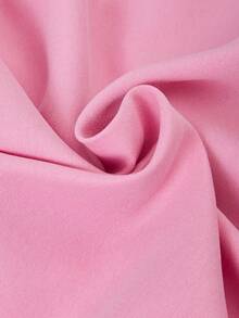 SHEIN ChillGRL 2pcs/Set Teen Girls'' Graphic Print Pullover T-Shirt And Patch Pocket Cargo Pants Set - Pink - View 8