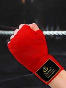 2条装防滑透气速干手部绷带，弹性支撑，保护手腕，适用于拳击、综合格斗训练、健身房锻炼、泰拳实战，男女运动必备装备