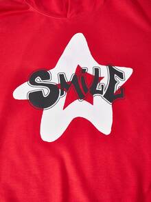 SHEIN ChillGRL Set de 2 piezas: Sudadera con capucha y pantalones estampados para adolescentes - Multicolor - Ver 7