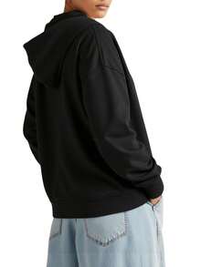 Tommy Hilfiger Women's Full Zip Hoodie Black - màu đen - Xem 3