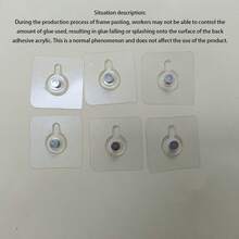 1/5/10/15/20/21/30个装自粘墙钩，免钉墙面挂钩，图钉挂钩，免钉相框挂钩，适用于家庭室内装饰 - 無色 - 查看 7