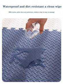 12-Pieces Foam Floor Mats, Interlocking Puzzle Tiles, Versatile For Indoor/Outdoor Use, Non-Slip, Waterproof, Easy To Clean, Suitable For Bedroom, Yoga, Gym, Sports, Fitness, Home Exercise