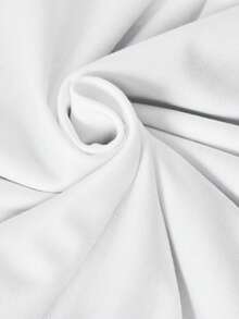 SHEIN ChillGRL 青少年女孩 V 领字母印花运动衫和工装裤休闲两件套