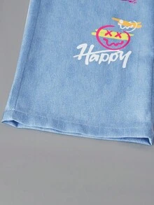 SHEIN ChillGRL 3pcs/Set Tween Girl Mesh Panel Crop Top & Allover Print Camisole & Wide-Leg Pants, Casual Outfit, Suitable For Daily, Holiday, Vacation, Hanging Out With Friends - Spring/Summer,Holiday,Summer,Travel - White - View 8