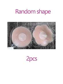 2/10/20片装可重复使用聚拢无肩带文胸贴，无缝隐形自粘防凸乳贴，防滑无痕，适合各种场合