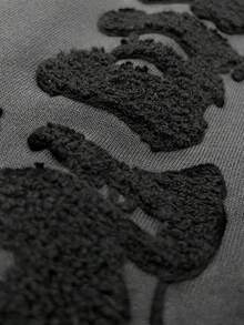 PAVTROS Men's Letter Print Long Sleeve Pocket Casual Hoodie New York Hoodie Streetwear Hoodie Graphic Sleeve Hoodie Mens Hoodie Hoodie Grey - Dark Grey - View 2