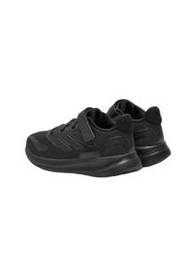 Adidas Runfalcon Teen Sneakers Padded Breathable Sporty Shopping Daily Weekend Black IE8573 - CoreBlack/CoreBlack/CoreBlack - View 5