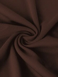 Sport MetroGents Áo thun thể thao cổ tròn rộng rãi in hình cánh chim cho nam - Màu nâu Sô-cô-la - Xem 3