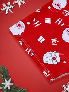 Happy Jammies Christmas Funny Print Cartoon Quirky Santa Claus, Gift Box, Candy Cane, Bells, Snowflakes, Snowman, Family Party Men's Mid-Length Boxer Briefs - Multicolor - View 4
