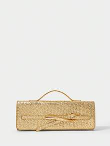 SHECARRY Women Solid Color Simple Tote Bag, Casual Daily Use Handbag,New Years