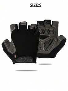 1双多尺寸、透气、防滑、耐磨健身手套，适用于徒手锻炼，黑色，健身房配件，运动，健身房，家庭锻炼，女士健身手套，拳击手套，健身手套，男士健身手套 - 彩色 - 查看 13