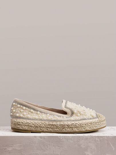 Styleloop 女士平底一脚蹬鞋，波西米亚风格，复古美式，波西米亚风，西部风，音乐节，派对装