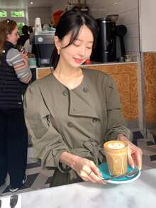 DAZY Đầm gió thắt eo, đầm dài dáng rộng thanh lịch dành cho nữ, đầm maxi mùa hè. - Lạc đà - Xem 3